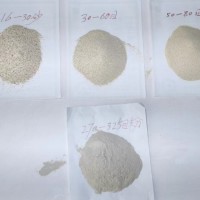 新品種莫來砂 鋁含量更高，鐵含量更低，粉塵更小